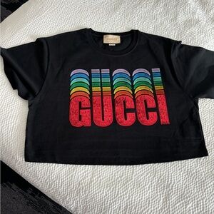 Gucci authentic crop shirt size medium